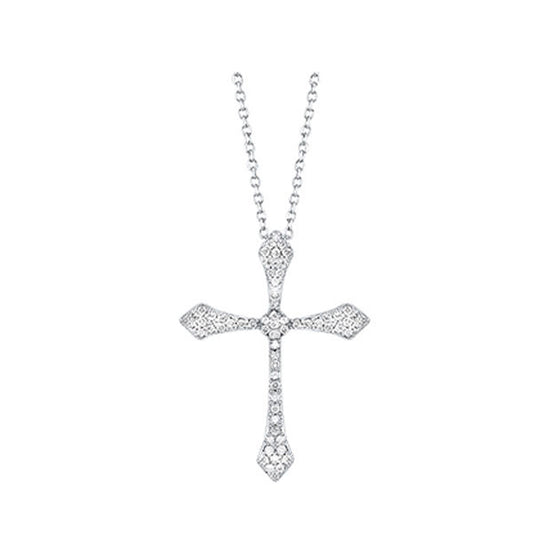 Gems One 14Kt White Gold Diamond (1/5Ctw) Pendant