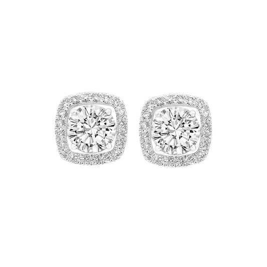 Gems One 14Kt White Gold Diamond (1/3Ctw) Earring