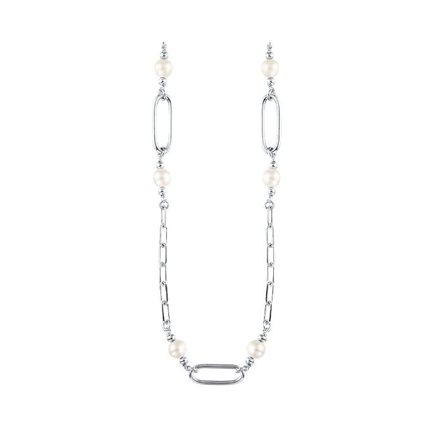 Gems One Silver Necklace