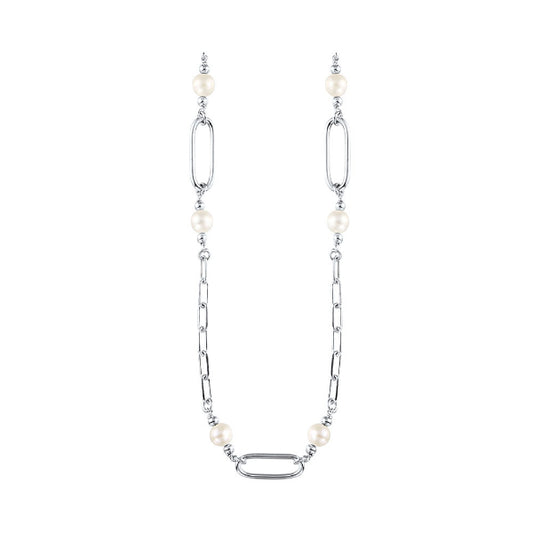 Gems One Silver Necklace