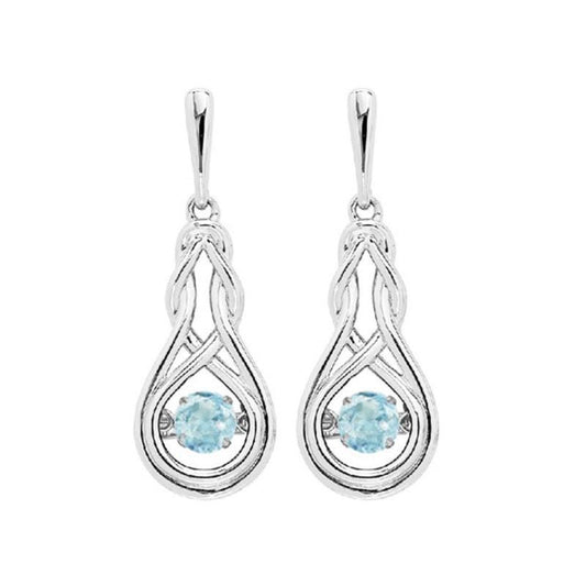 Gems One Silver (SLV 995) Stunning Fashion Earrings