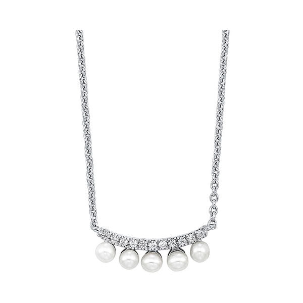 Gems One 10Kt White Gold Diamond (1/20 Ctw) Pendant