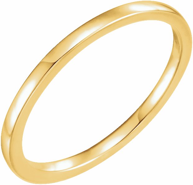 14K Yellow Band