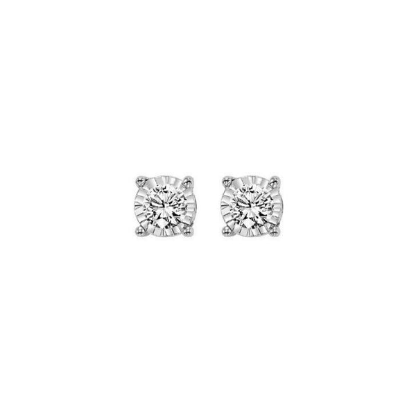 Gems One 14Kt White Gold Diamond (1/3Ctw) Earring
