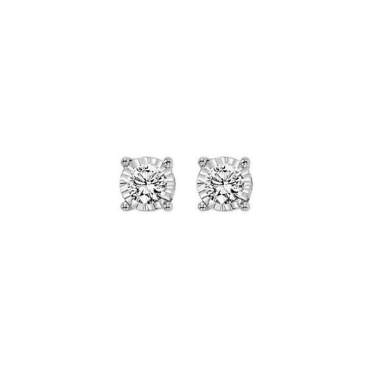 Gems One 14Kt White Gold Diamond (1/3Ctw) Earring