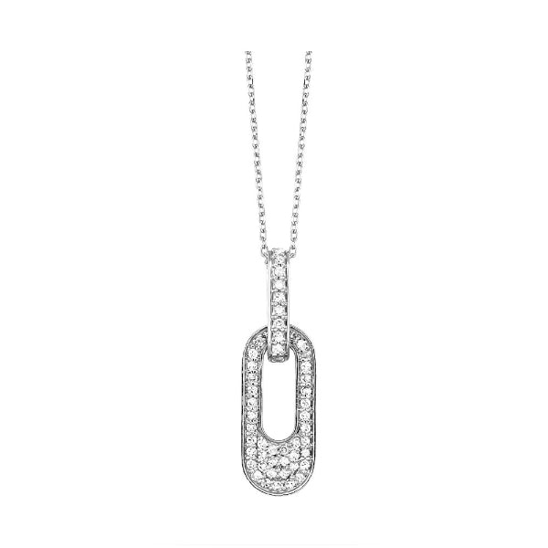 Gems One 10Kt White Gold Diamond (1/4Ctw) Pendant