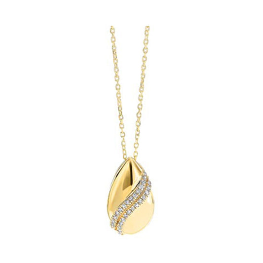 Gems One 10Kt Yellow Gold Diamond (1/12 Ctw) Pendant