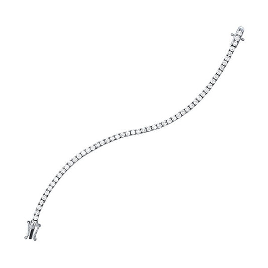 Gems One 14Kt White Gold Diamond (10Ctw) Bracelet