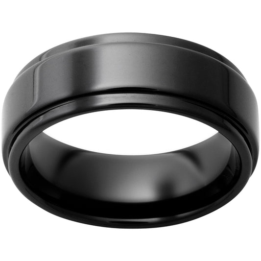 Black Diamond Ceramic Grooved Edge Band