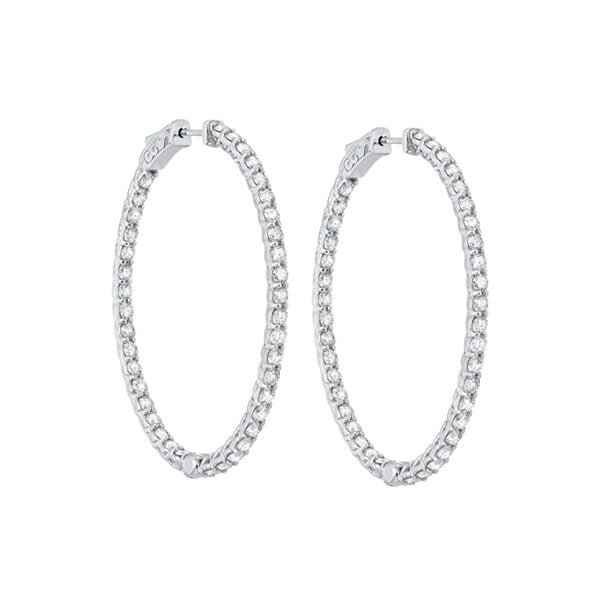 Gems One 14Kt White Gold Diamond (5Ctw) Earring