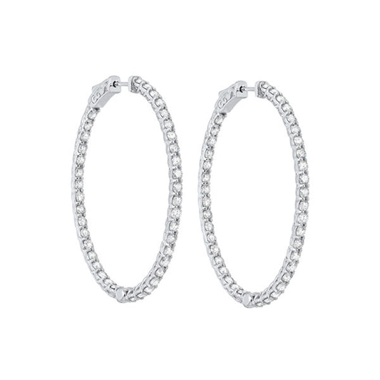 Gems One 14Kt White Gold Diamond (5Ctw) Earring