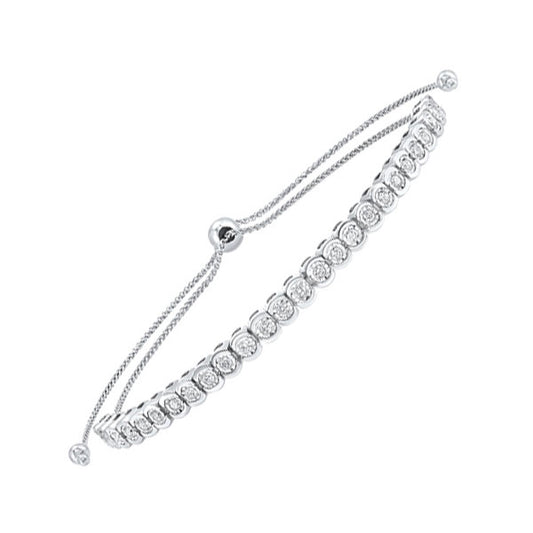 Gems One 10Kt White Gold Diamond (1/2Ctw) Bracelet