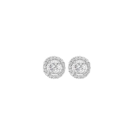 Gems One 14Kt White Gold Diamond (1/2Ctw) Earring