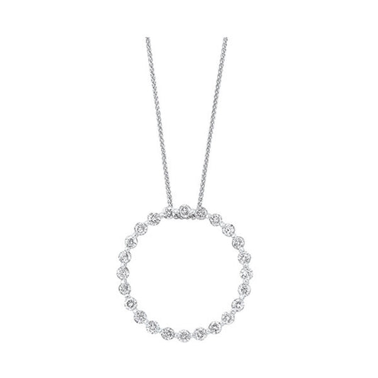 Gems One 14Kt White Gold Diamond (1Ctw) Pendant