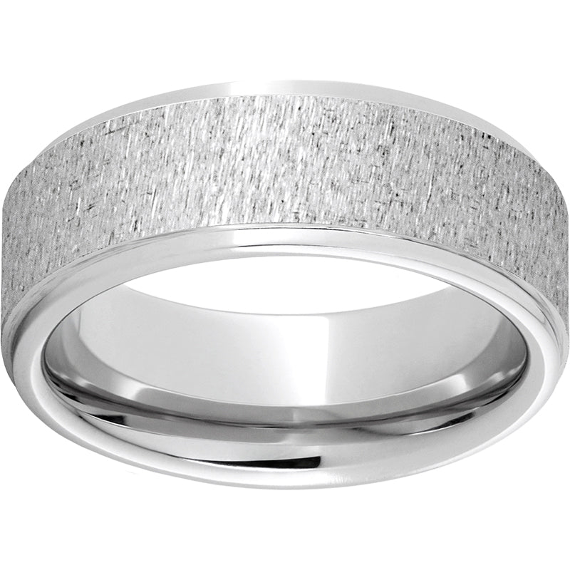 Serinium Flat Grooved Edge Band with Grain Finish