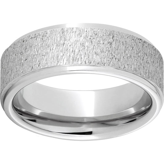 Serinium Flat Grooved Edge Band with Grain Finish