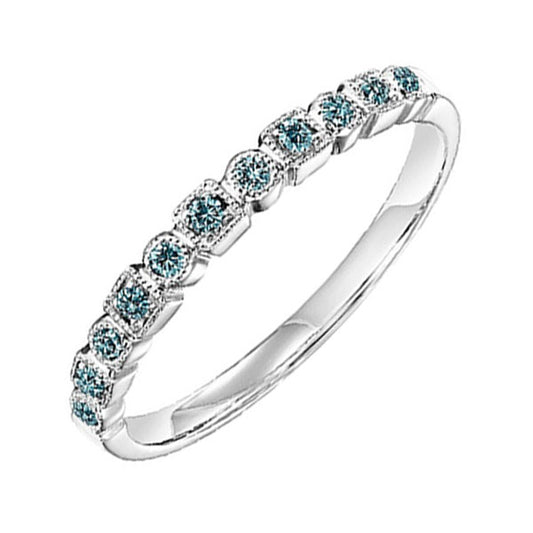 Gems One 14Kt White Gold Diamond (1/8Ctw) Ring
