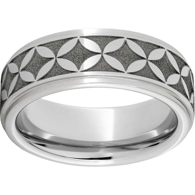 Serinium Flat Grooved Edge Band with Northstar Laser Engraving