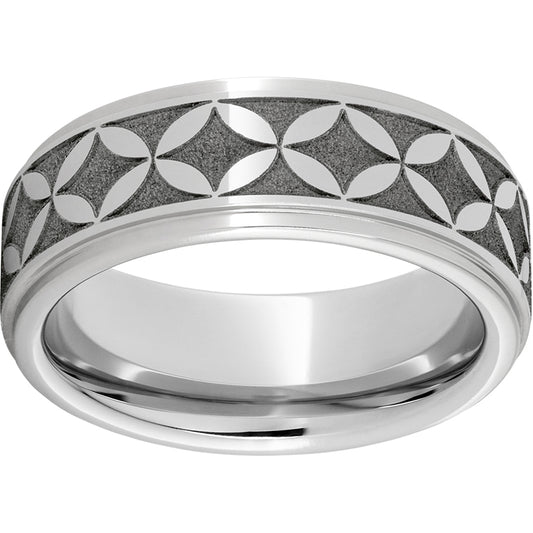 Serinium Flat Grooved Edge Band with Northstar Laser Engraving