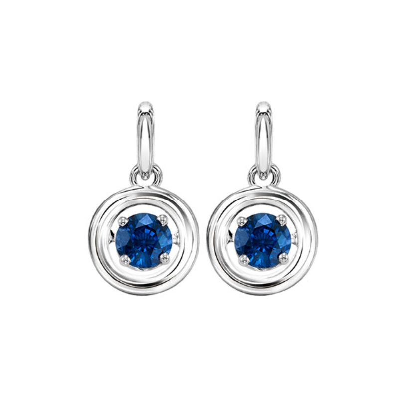 Gems One Silver (SLV 995) Rhythm Of Love Fashion Earrings