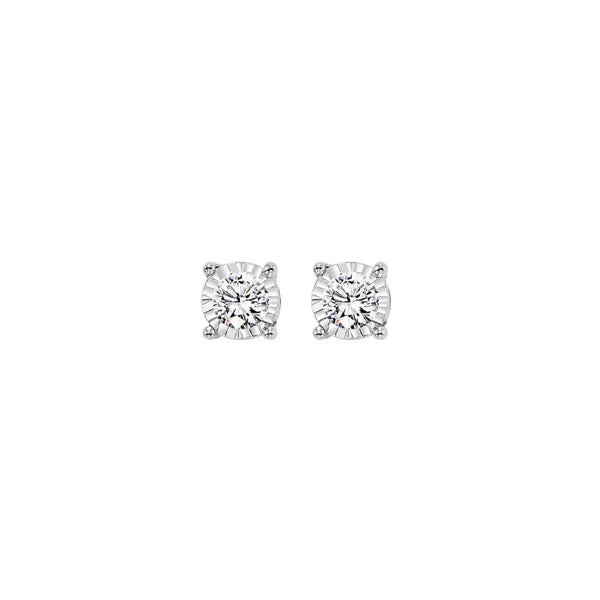 Gems One 14Kt White Gold Diamond (1/4Ctw) Earring