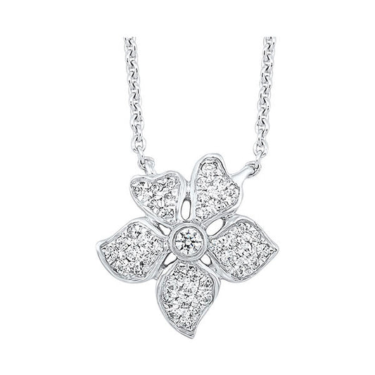 Gems One 10Kt White Gold Diamond (1/5Ctw) Pendant