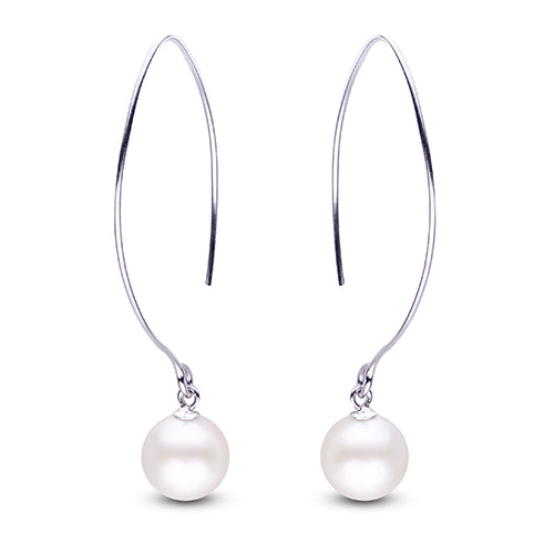 Imperial Pearl Sterling Silver Freshwater Pearl Earrings