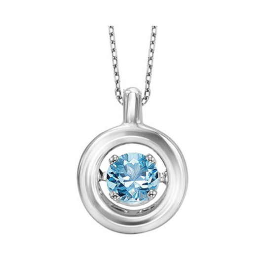 Gems One Silver (SLV 995) Rhythm Of Love Neckwear Pendant