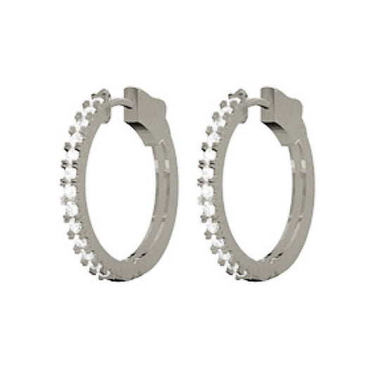 Gems One 14Kt White Gold Diamond (1/2Ctw) Earring