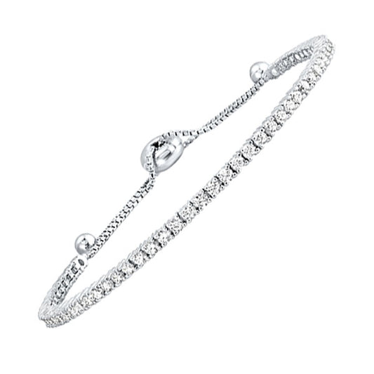 Gems One Silv W Bracelet