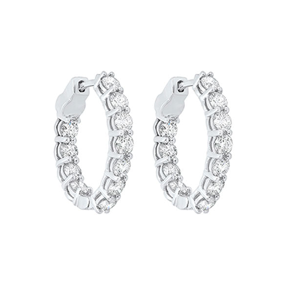 Gems One 14Kt White Gold Diamond (4Ctw) Earring