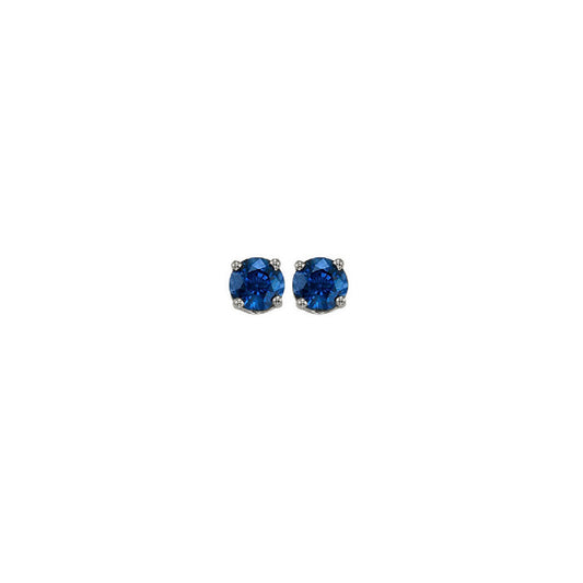 Gems One 14Kt White Gold Sapphire (1/4 Ctw) Earring