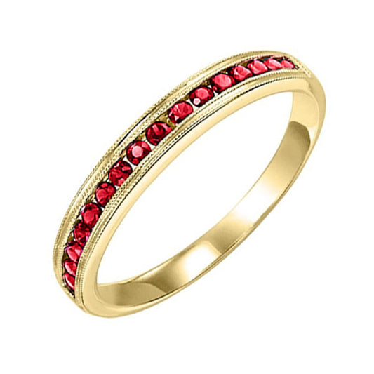 Gems One 14Kt Yellow Gold Ruby (1/3 Ctw) Ring