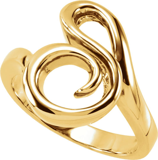 14K Yellow Fashion Ring