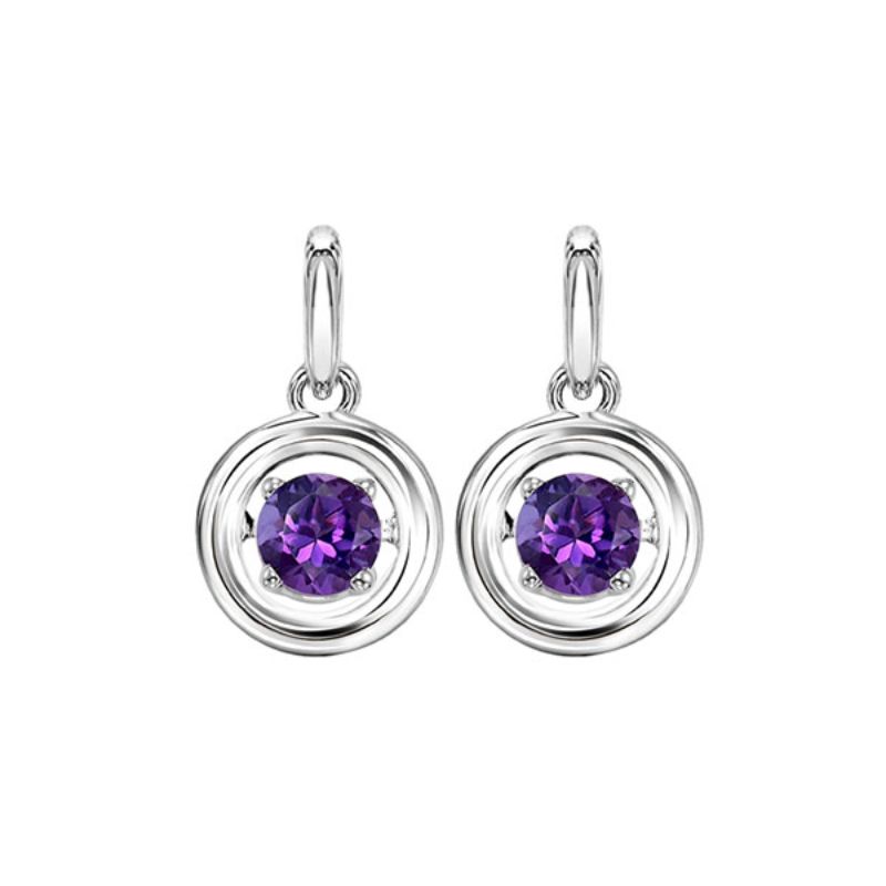 Gems One Silver (SLV 995) Rhythm Of Love Fashion Earrings