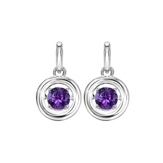 Gems One Silver (SLV 995) Rhythm Of Love Fashion Earrings