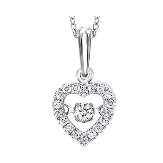 Gems One 10Kt White Gold Diamond (1/5Ctw) Pendant