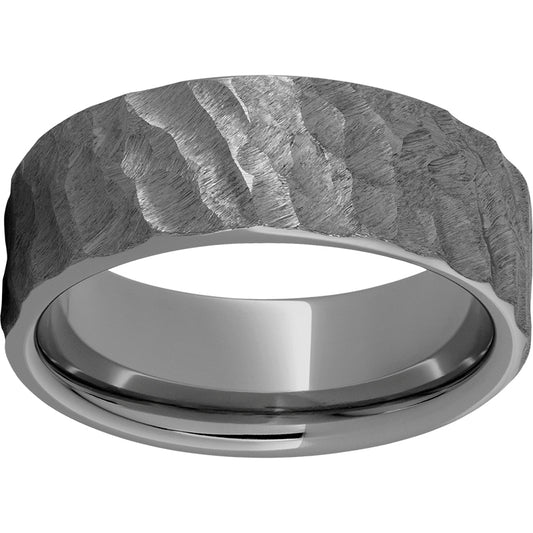 Thor?Rugged Tungsten  Textured Ring