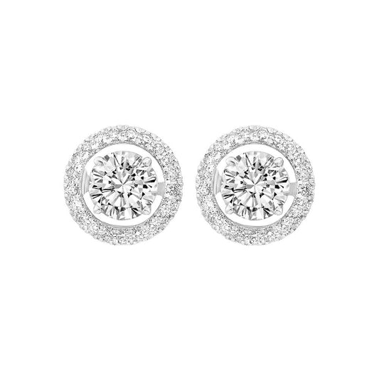 Gems One 14Kt White Gold Diamond (1/3Ctw) Earring