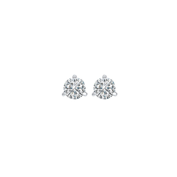 Gems One 14Kt White Gold Diamond (1/20 Ctw) Earring