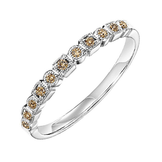 Gems One 10Kt White Gold Diamond(1/8Ctw) Ring