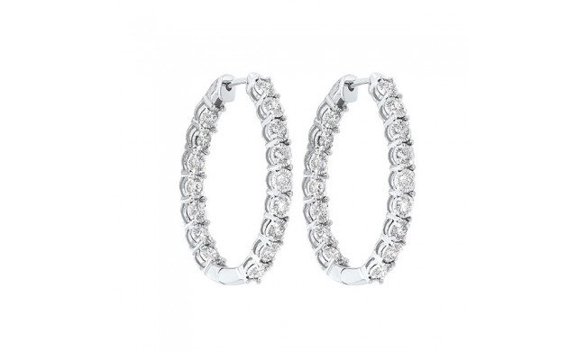 Gems One 14Kt White Gold Diamond (3Ctw) Earring