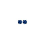 Gems One 14Kt White Gold Sapphire (1/4 Ctw) Earring photo